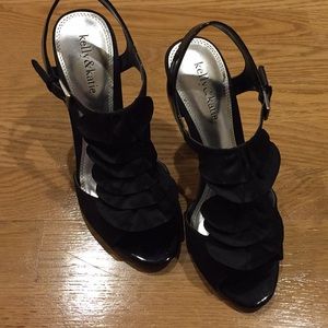 Kelly & Katie Scalloped Heels